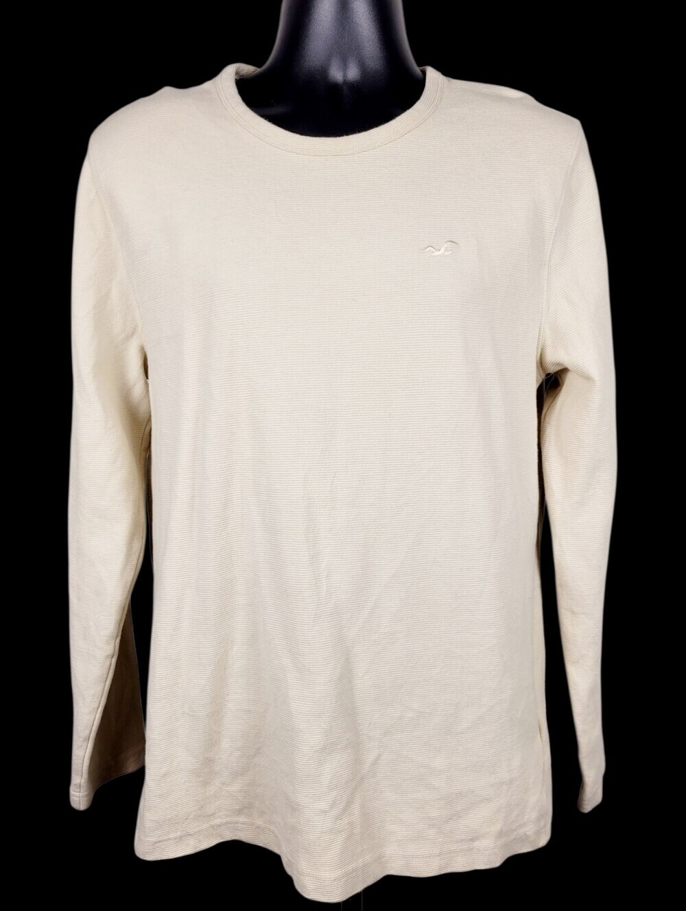 2/$20 Hollister Cream Colour Sweatshirt Top Size: M